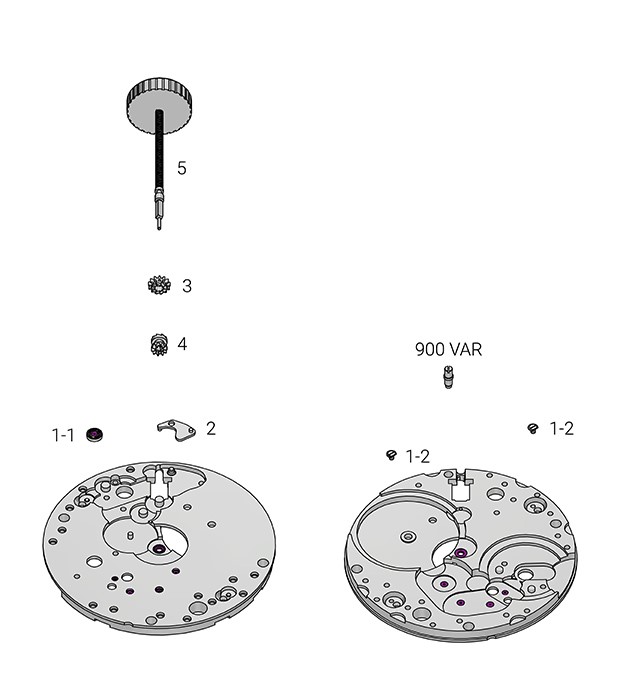 Vue d'assemblage - Planche 1