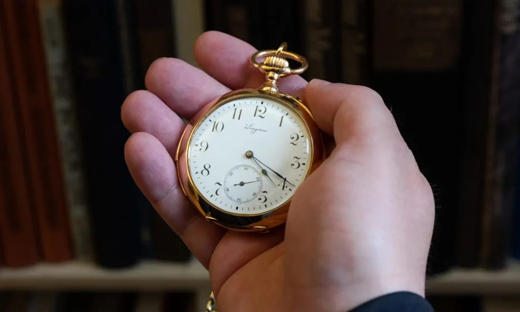 Chronomètre de Poche Longines Or 18K
